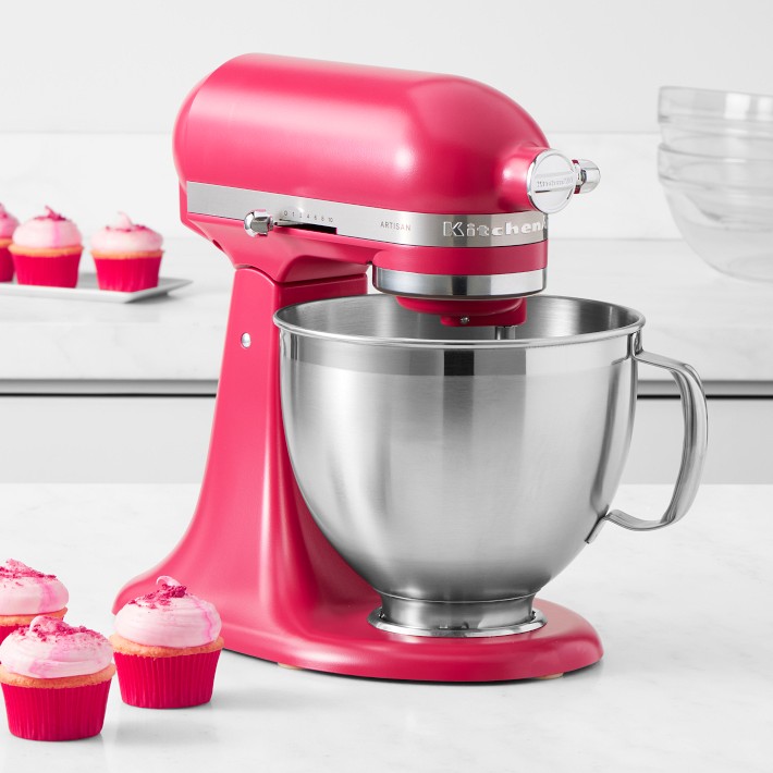 KitchenAid Mixer Colors - Pink Mixer Colors Compared - Old Version 