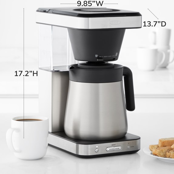 OXO Brew 8-Cup Coffee Maker - Stainless Steel | Williams Sonoma