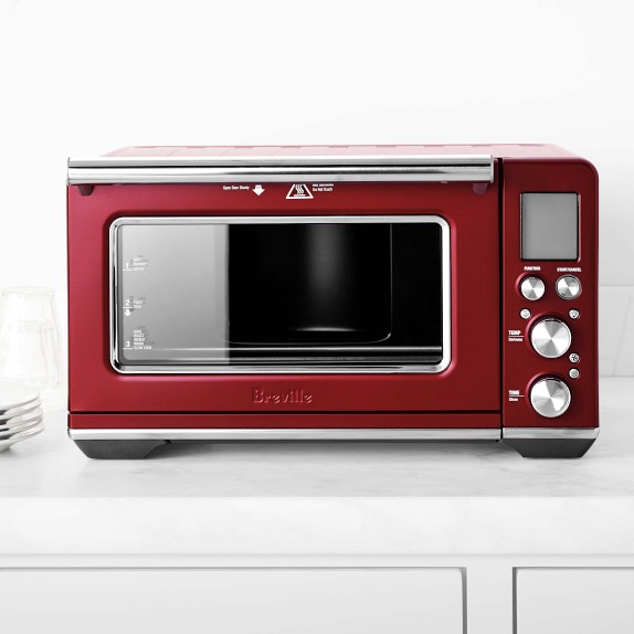 Breville BOV845CRNUSC Smart Pro Countertop Convection Oven, Cranberry Red 