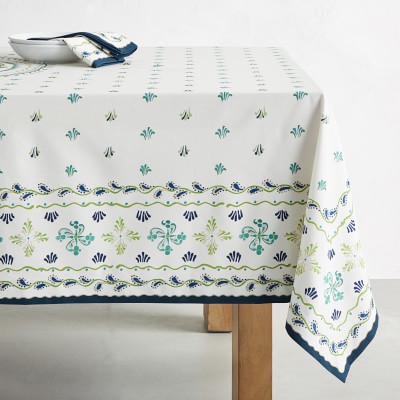 AERIN Panama Tablecloth Williams Sonoma CA Williams Sonoma