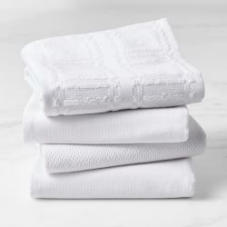 Simply Essential™ All Purpose Kitchen Towels - White, 8 units - Baker's