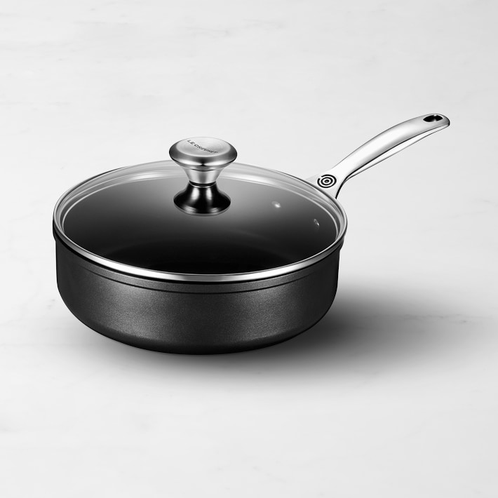 Le Creuset Toughened Non-Stick Sauteuse with Glass Lid 30
