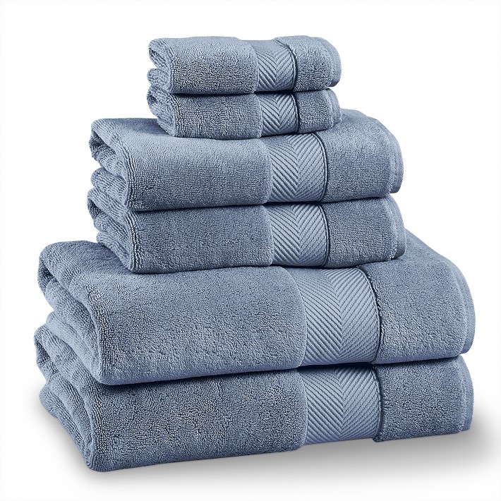 Chambers® Organic 700-Gram Aerospin Towels, Set of 6