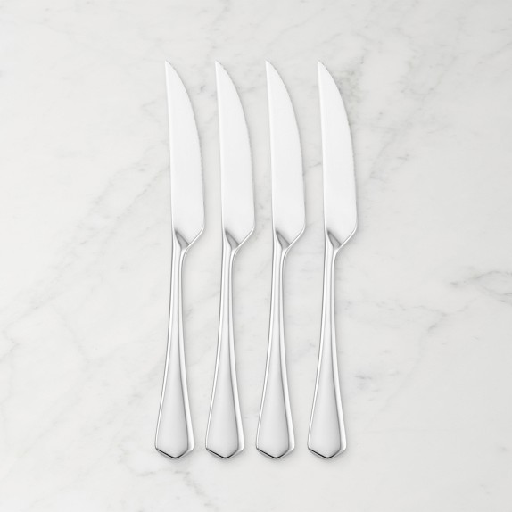 Williams Sonoma Wüsthof Gourmet White Steak Knives, Set of 6