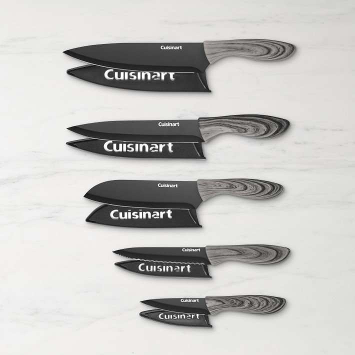 KitchenAid Gourmet 4-Piece Ceramic Chef Knife Set with Sheathes