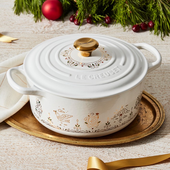 Le Creuset 12 Days of Christmas Enameled Cast Iron Round Oven, 3 1
