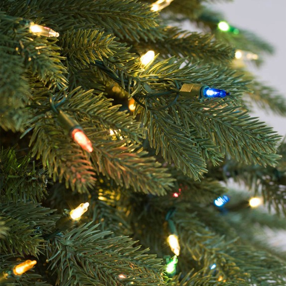 Balsam Hill Most Realistic Silverado Slim Faux Tree, 6'9' Williams