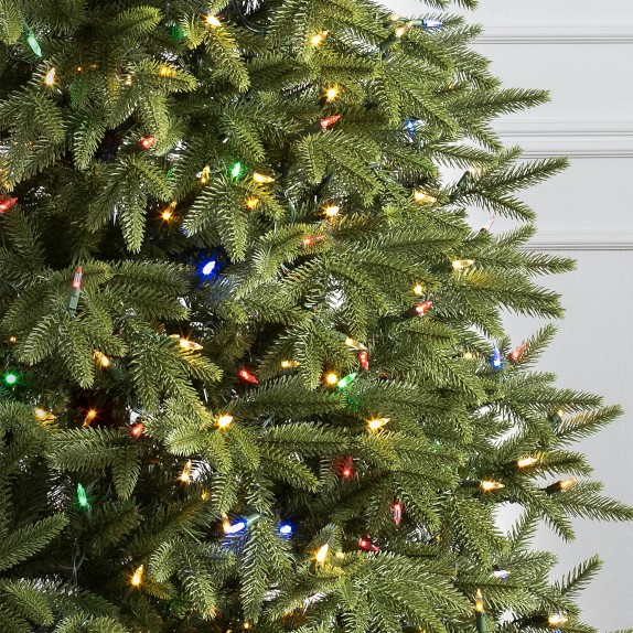 Balsam Hill Most Realistic Silverado Slim Faux Tree, 6'9' Williams