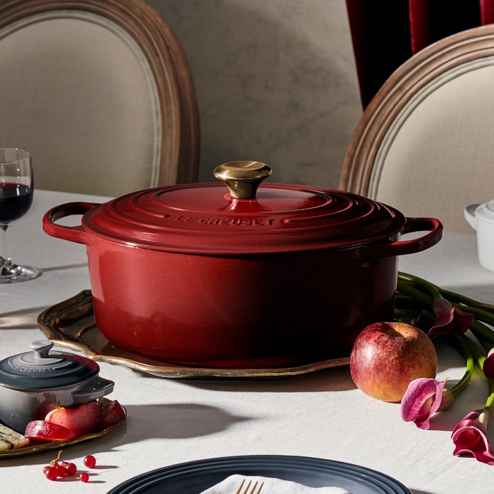 Le Creuset Oval Dutch Oven Volcanic Flame Enamel Extra -  Finland