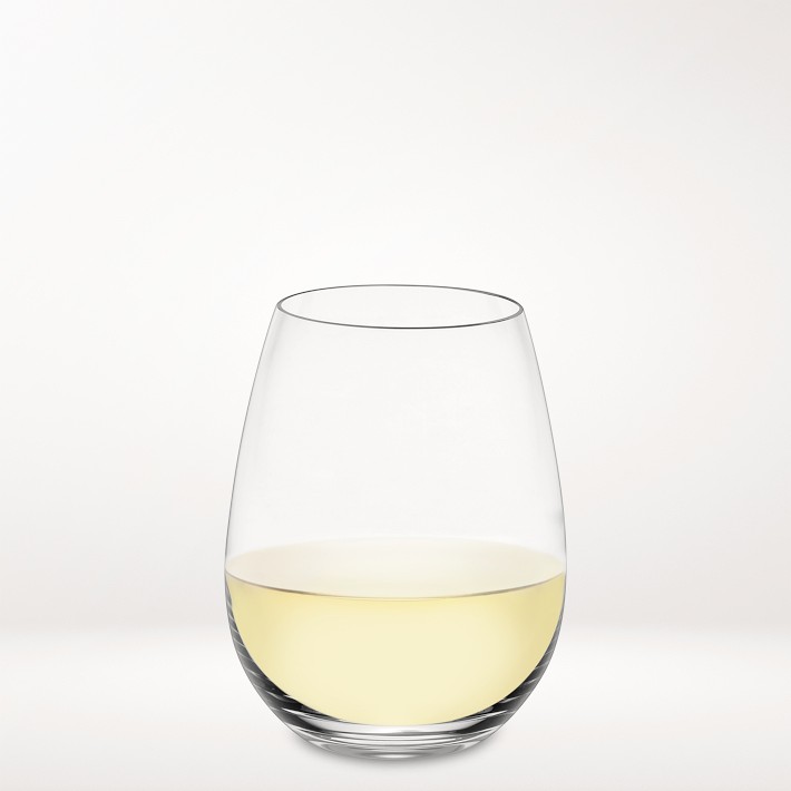 Williams Sonoma Estate Stemless White Wine Glasses