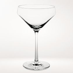 Crystal Glass Martini Tumbler Shatterproof, Reusable, Dishwasher Safe Drink  Glassware Break-Resistant Glasses for Martini, Gin