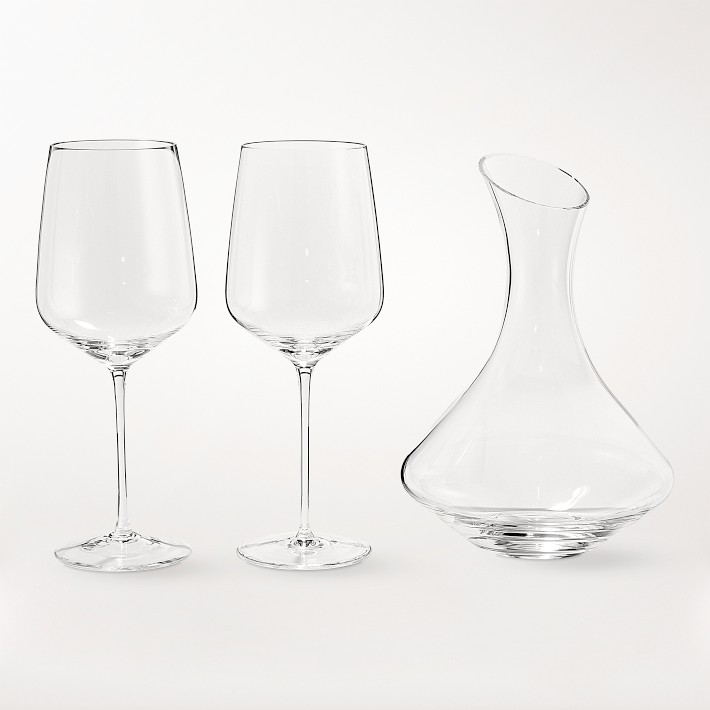 Williams Sonoma Estate Stemless Red Wine Glasses