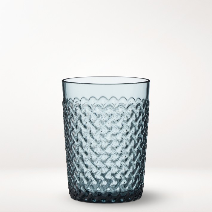 Basketweave Tritan Outdoor Tumblers, Set of 4 Williams Sonoma