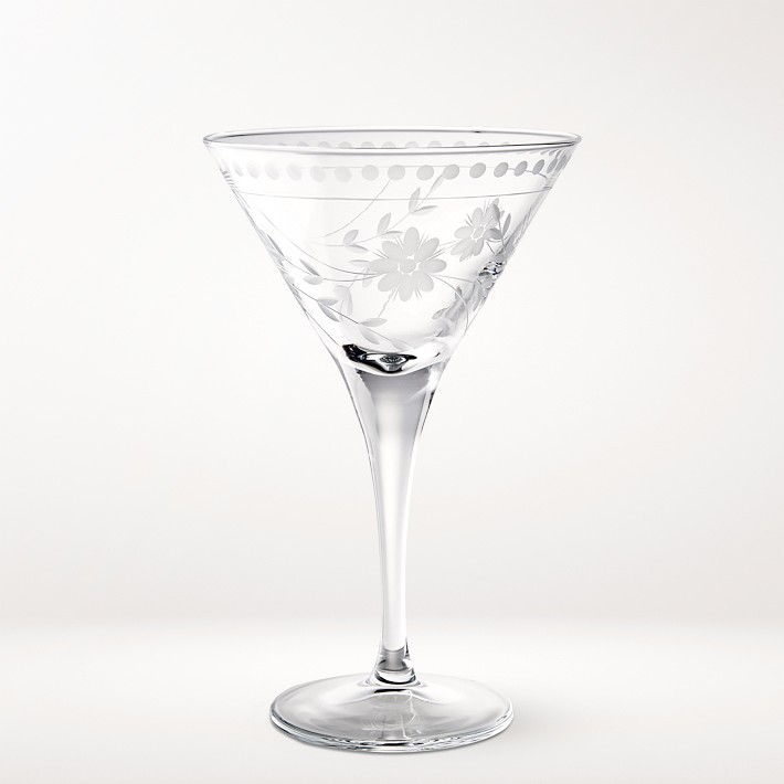 Regatta Etched Martini Glasses - Set of 4