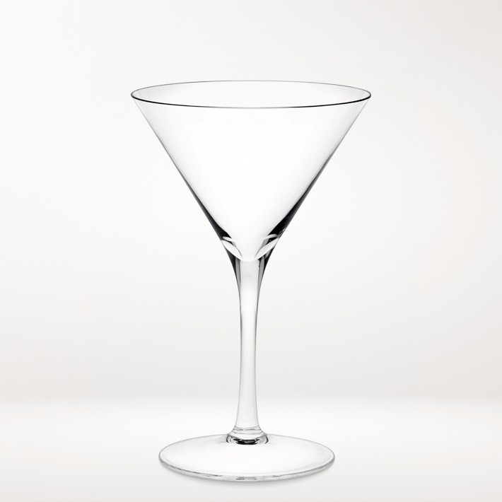 Dragon Glassware Martini Cocktail Glass Clear Hourglass Double Wall  Insulated