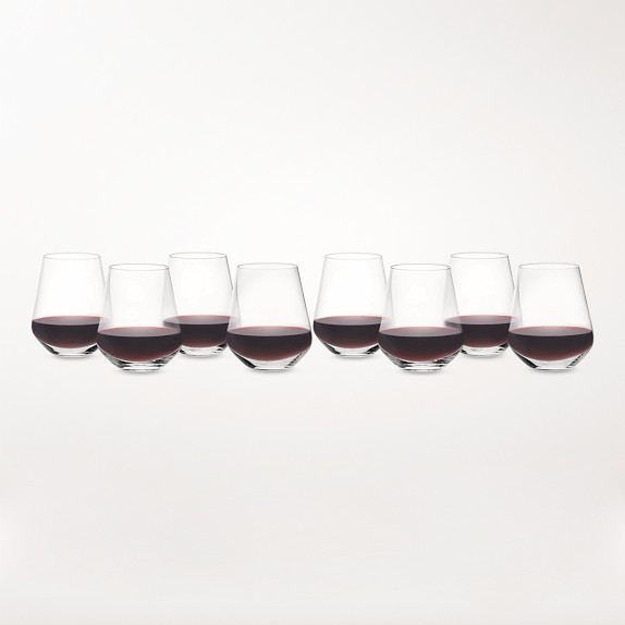 Personalized RIEDEL Large Stemless Wine Glasses with Coordinates, Set of 4  - FREE SHIPPING