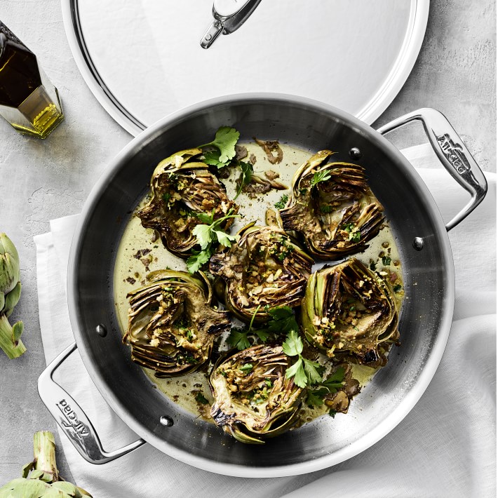 Williams-Sonoma - October 2016 Catalog - All-Clad d5 Stainless-Steel  Steamer Set, 3-Qt.