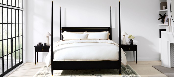 Cane Bed, Queen  Williams Sonoma
