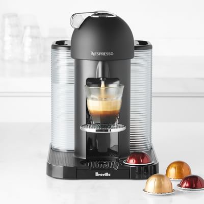 Nespresso by Breville Vertuo Chrome Coffee Espresso Machine Maker + Reviews