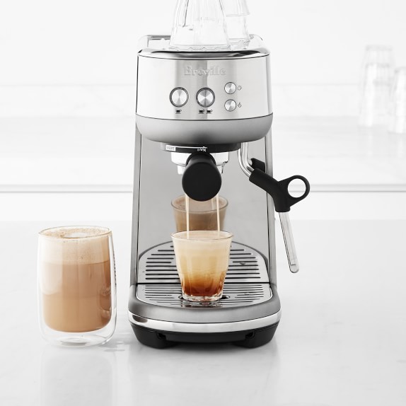 Breville Bambino Plus 64 Oz Espresso Maker in Brushed Stainless Steel