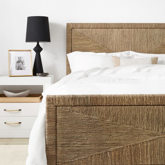 Malta 2 Drawer Nightstand Bedside Table Williams Sonoma