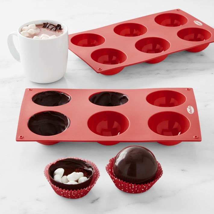 Chocolate Mold - 3 Pcs Silicone Baking Molds Chocolate Bomb Mold Baking Mat Silicone  Mold For Candy Jelly Chocolate Cupcake Pudding Muffin Ice Cream