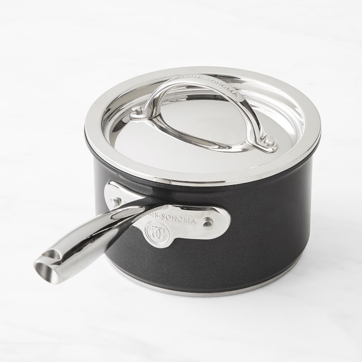 Williams Sonoma Thermo-Clad™ Nonstick Covered Saucepan 2 Quart
