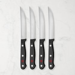 Sambonet Knives White Knife Block only, wood (for 6 steak knives)