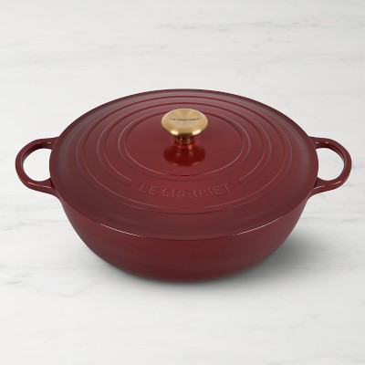 Williams-Sonoma - Winter 2021 - Le Creuset Enameled Cast Iron Soup Pot, 4  1/2-Qt., French Grey