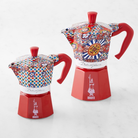 Bialetti Moka Dolce & Gabbana Stovetop Espresso Maker Williams Sonoma