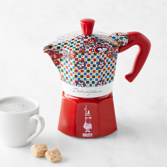Bialetti Moka Dolce & Gabbana Stovetop Espresso Maker Williams Sonoma