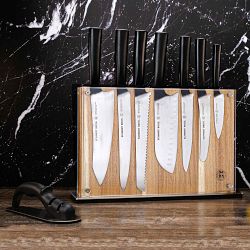 Schmidt Brothers Cutlery Carbon 6 15-Piece Knife Block Set