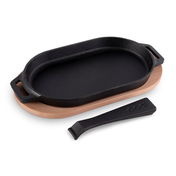 Williams Sonoma Ooni Cast Iron Skillet, Grizzler & Sizzler Pan Cookware Set
