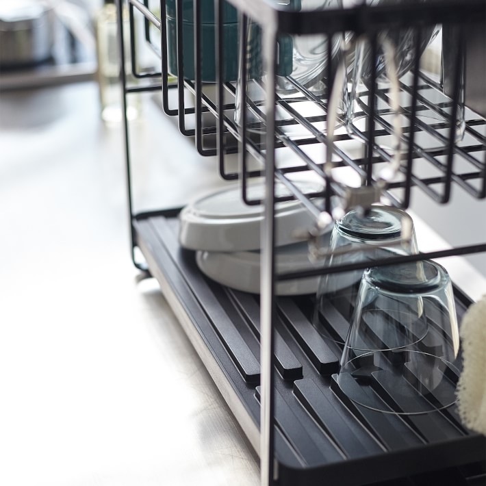 Shop Double Deck Dish Rack with Cutlery Caddy Online