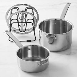 Cuisinart Nesting Stainless Steel 11-Pc. Cookware Set