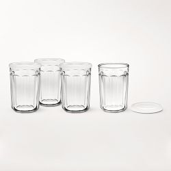 Lidded Plastic Wine Glasses with Straws - 12 Pc.