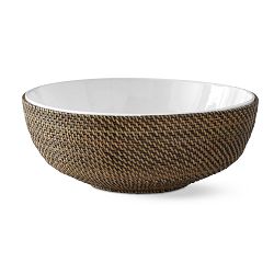 Doma Vita Large Decorative Bowl, Stainless Steel Salad Serving