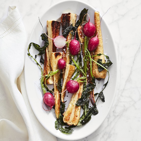 Apilco Octagonal Porcelain Serving Platter