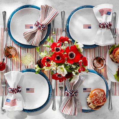 American Flag Kitchen Towels, Set of 2 | Williams Sonoma