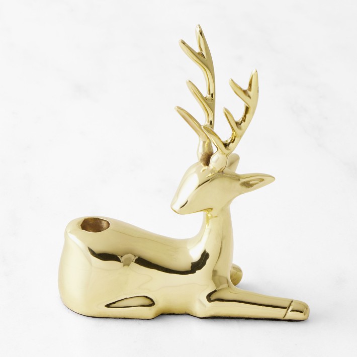 'Twas the Night Before Christmas Tiny Taper Candle Holder Williams Sonoma