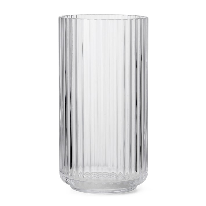Lyngby Glass Vase, 8.1"