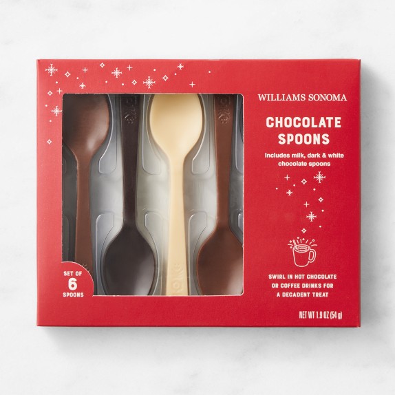 Williams Sonoma Chocolate Spoons, Set of 6 Williams Sonoma