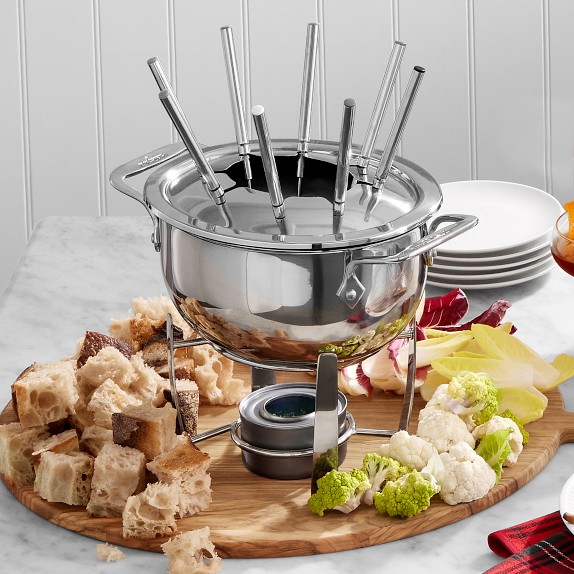 AllClad CastAluminum Fondue Pot Williams Sonoma