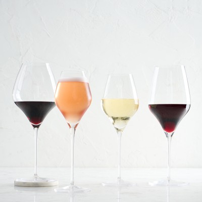 Williams Sonoma Estate Stemless Red Wine Glasses