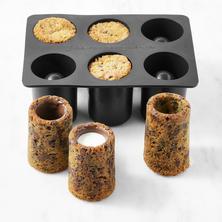 Redefine Milk and Cookies with a Cookie Shot Glass Mold