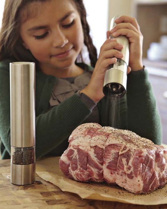 Williams Sonoma Rechargeable Electric Salt & Pepper Mill
