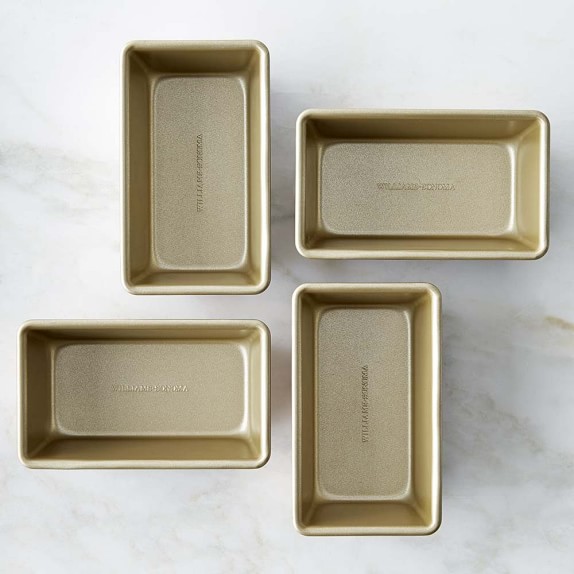 Williams Sonoma Copper Goldtouch® Nonstick Mini Loaf Pans Set of 4