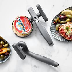 Automatic Can Opener For Tin Cans Non-slip Round Electric Can Opener  Creative Bottle Opener Can Cutter