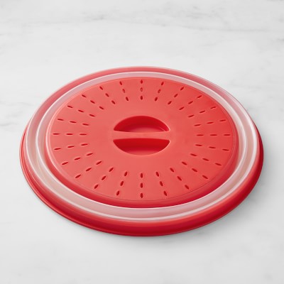 Tovolo 3.5 in. L 12.5 in. Microwave Plate Cover Red/White 1 pc - Ace  Hardware