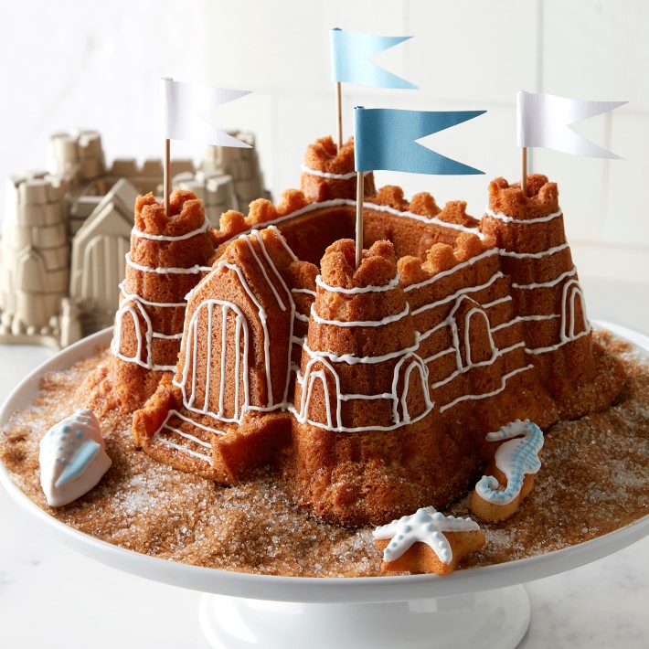 Nordic Ware 10 Cup Castle Bundt Cake Pan